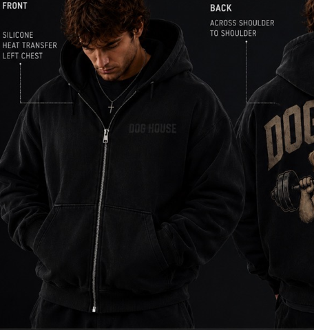 Dog Days Zip Hoodie